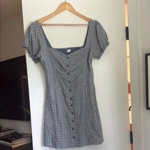 Kimchi Blue Plaid Mini Dress